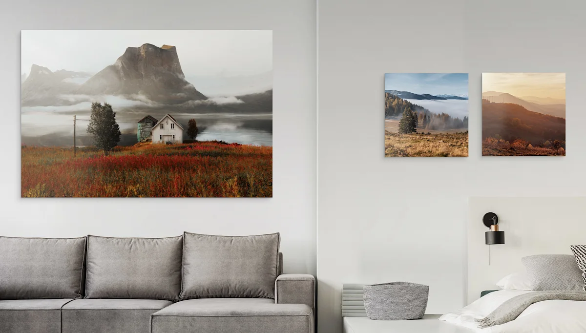 PDP | Original Photo Print Under Matte Acrylic Glass | Video Section | Media #1