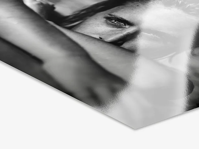 PDP | LightJet Print On Ilford Baryta Paper > Media #2 close up of a LightJet print on Ilford Baryta paper.